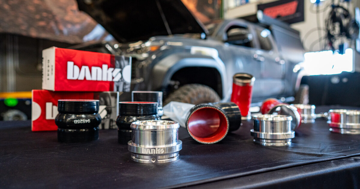 Banks Stainless Boost Tubes for the 4G Tacoma