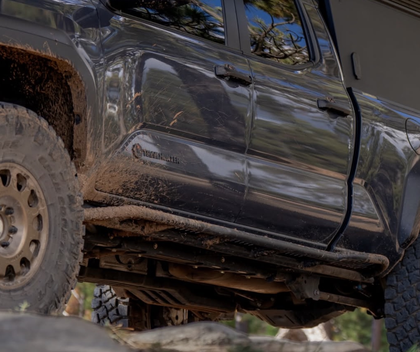 Westcott Designs 20deg Long Bed Rock Sliders w/ Top Plates